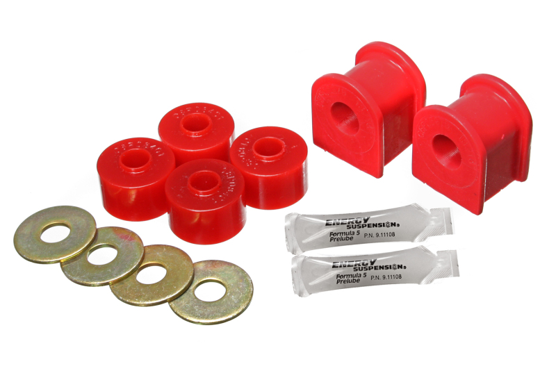 Ford F-250 Sway Bar Bushing Kit - Front - Energy Suspension - 13/16 inch Diameter - Red - `05-`07